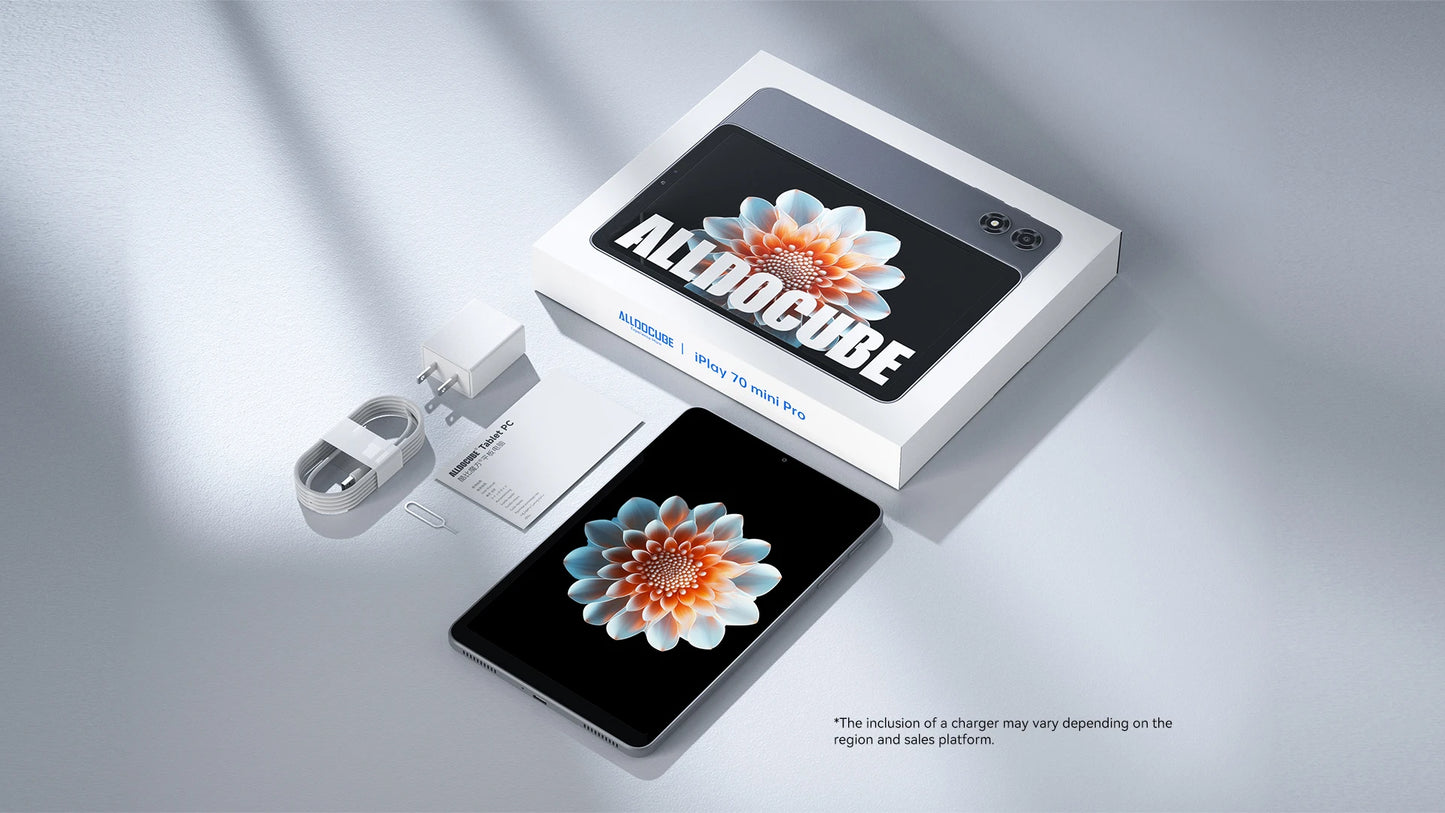 ALLDOCUBE iPlay70 mini Pro Tablet 8.4" 90Hz Display MT8791 16GB(8GB+8GB Virtual)RAM 256GB ROM 4G LTE 6050mAh Android15