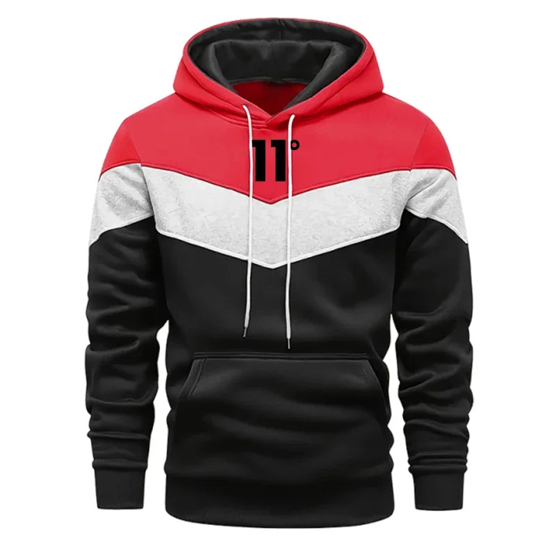 2025 herbst Winter Fleece Dicke Warme Männer der Trainingsanzug Hoodies + Hosen 2Pcs Sets Anzug Sportswear Trend Mode Hip hop Männer Kleidung.
