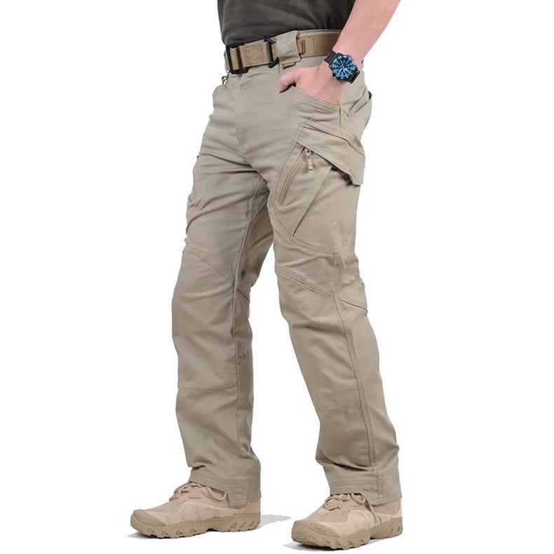 Taktische Cargohose für Herren, klassisch, Outdoor, Wandern, Trekking, Herren, taktische Joggerhose, Militärhose mit mehreren Taschen.