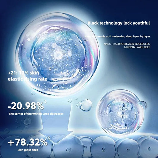 Hyaluronic Acid Serum Anti-Aging Moisturizing Shrink Pores Hydrating Whitening Essence For Microneedle Instruments Skin Care.