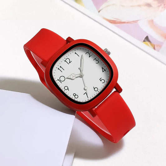Fashion Women Watch Silicone Quartz Wristwatches For Women Clock Christmas Gift Valentine's Day Ladies Watches Reloj Mujer.