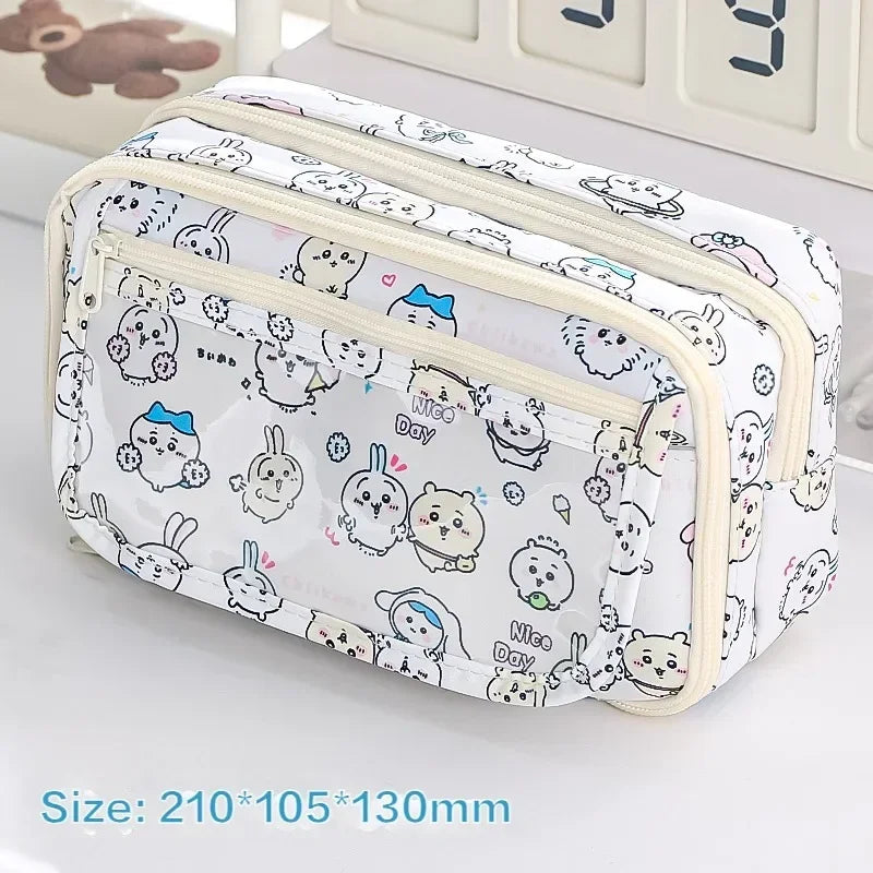 Federmäppchen für Studenten, supergroßes Fassungsvermögen, hochwertiges Federmäppchen für Mädchen, einfacher Stil, Schreibwarenbox, Federmäppchen für Schreibwaren