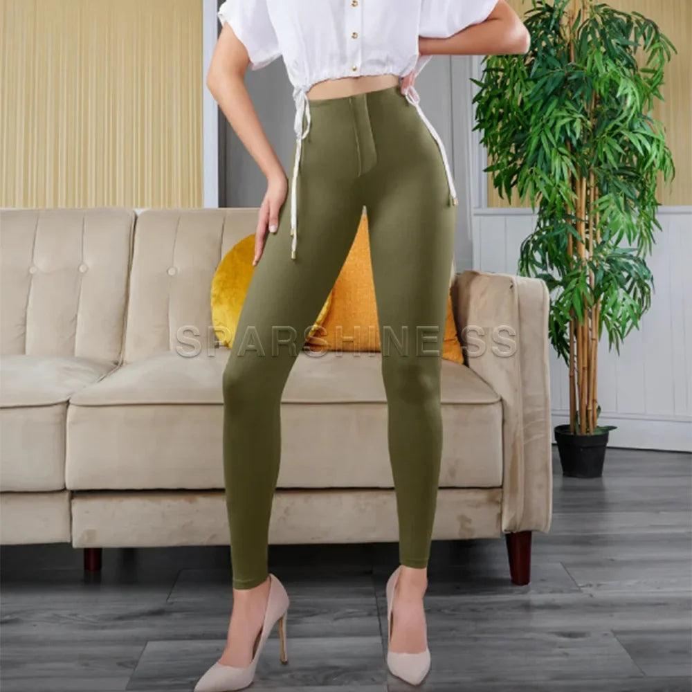 2024 Women Seamless Hip Lifting Leggings High Waist Fitness Pants Push Up Yoga Gym Trainer Trousers Solid Color Fashion Pant.