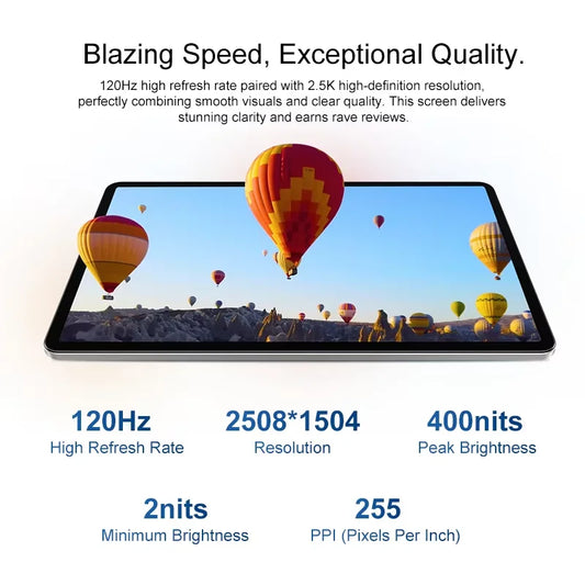 Global Version HONOR Pad Х9a Tablet android 11.5" 120Hz 2.5K HONOR Fullview Display 6GB+128GB Qualcomm 6nmSnapdragon 685.