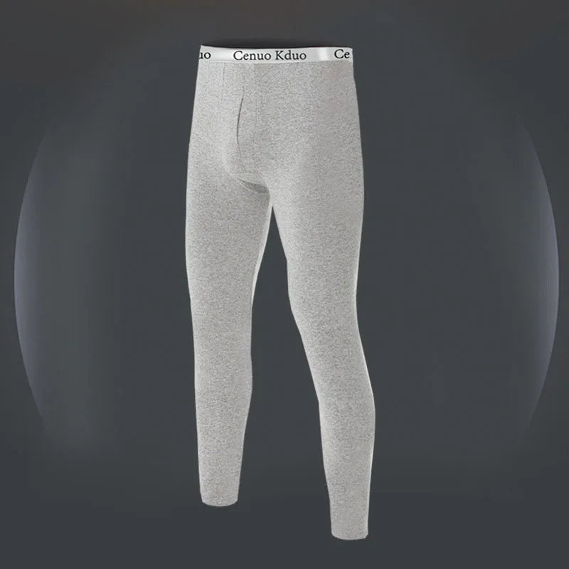 2025 New Men's Tight Sports Pants Slim Pants Autumn And Winter Thermal Pants Plush High Stretch Quick Drying Compression Pants.
