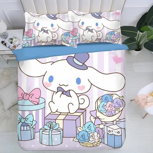 Sanrio Cinnamorolls Animation Derivatives Bedding Sets Australia /Europe/USA Full Queen King Size Quilt Duvet Cover.