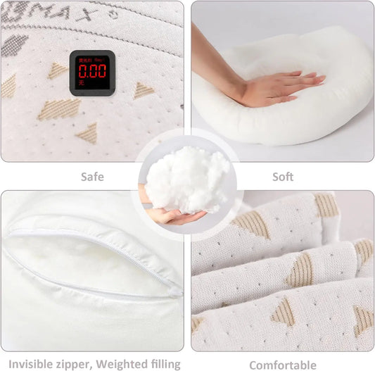 Wedge Pregnancy Pillow for Sleeping 2024 Adjustable Comfort Full Body Pillow Support Pillow for Pregnant Maternity Body Pillow.