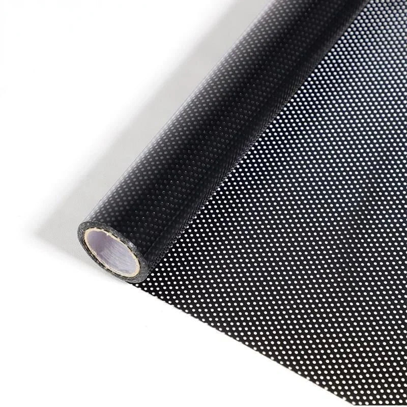 Self Adhesive Mesh Shading Film Glass Film Window Decoration Window Sticker Window Paper Shading Insulation Film Wall Stickers.