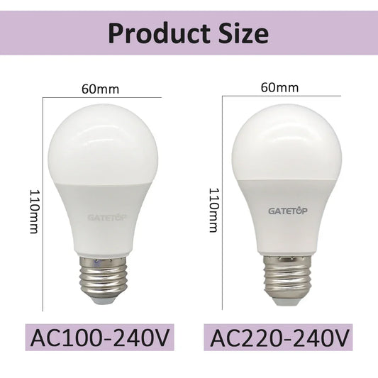 5PCS Bombilla Kein Flimmern Led-lampe Lampe 10W E27 AC 220V 120V Licht Warmweiß Natürliche Beleuchtung 3000K 4000K 6000K für Schlafzimmer.