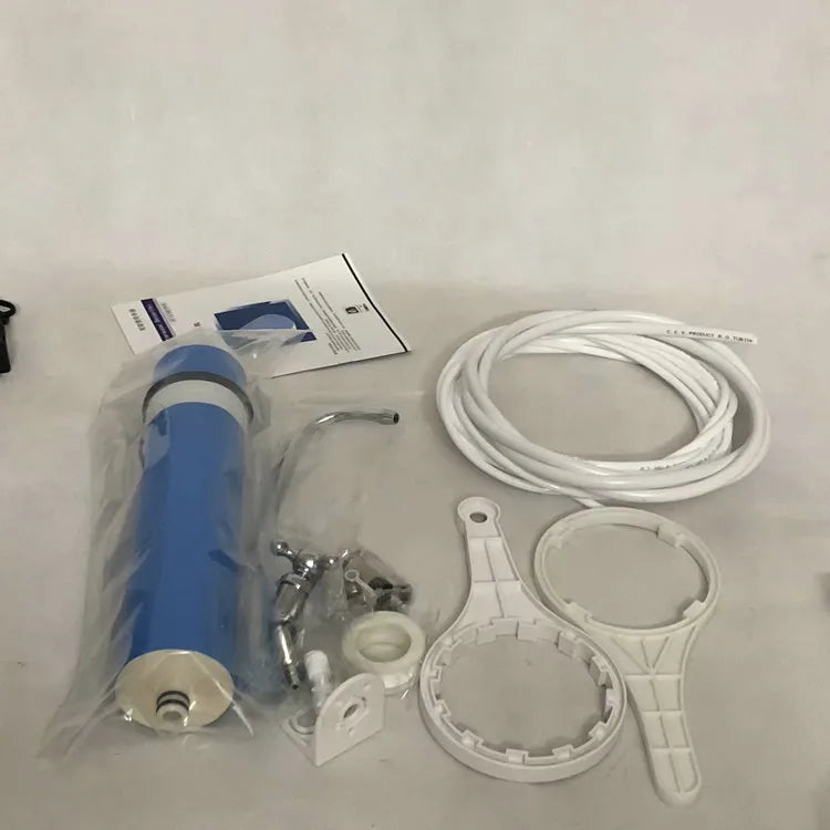 1set 400gpd reverse osmosis system Pure Water Purifier machine reverse osmosis water filter parts ro water pump salt chlorinator.