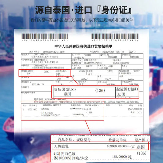 Thailand importierte 10cm Natur latex Matratze 1.5 Gummi kissen Zwei-Personen-Haushalt 1,8/m Tatami Home Hotel Top Luxus matte