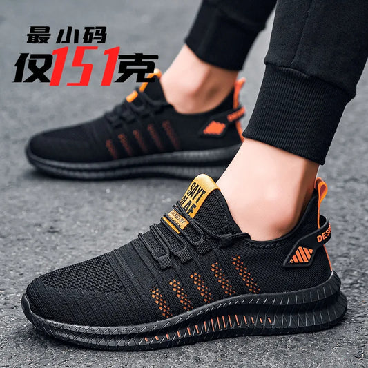 2023 New Spring Autumn Men's Shoes Sports All-match Middle-aged And Elderly Casual Shoes Breathable Fashion Men's Cloth Shoes.