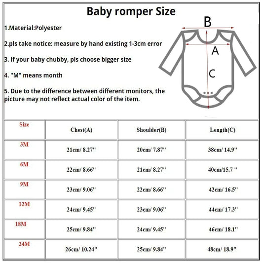 Halber Weg zu einem Geburtstag Baby Bodysuit Langarm Mädchen und Jungen Stram pler Baby Party Overall Kleidung.