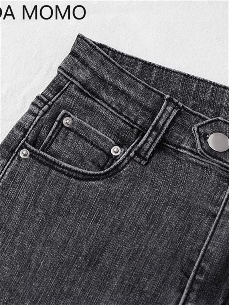 Jeans Female Denim Pants Black Womens Jeans Woman Donna Stretch Bottoms Feminino Skinny Pants for Women Trousers.