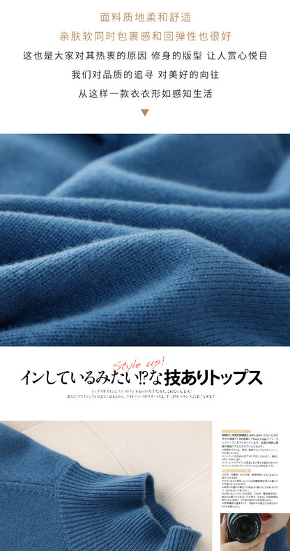 Frauen Herbst Winter Roll kragen pullover elegante schlanke feste gerippte gestrickte Kaschmir pullover weibliche Langarm Pullover Strickwaren.