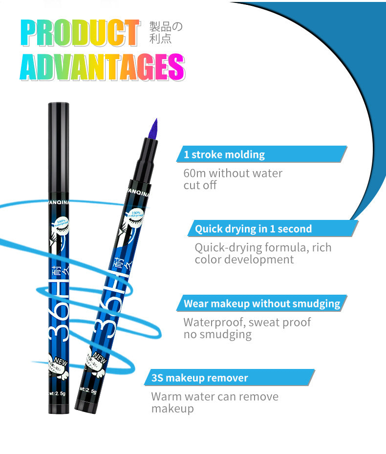 Hot Sale Makeup Black Liquid Eyeliner Waterproof Make Up Beauty Cosmestics Eye Liner Pencil Pen 8862#.