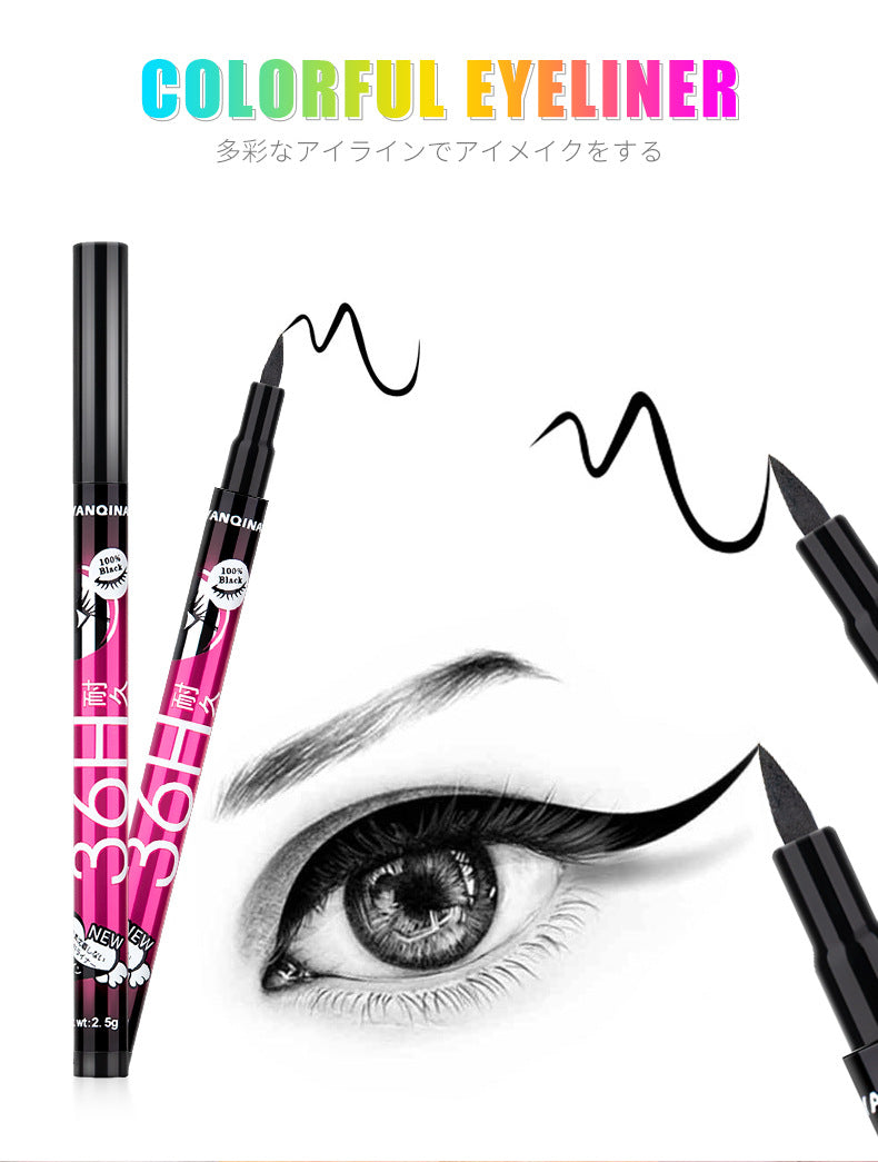 Hot Sale Makeup Black Liquid Eyeliner Waterproof Make Up Beauty Cosmestics Eye Liner Pencil Pen 8862#.