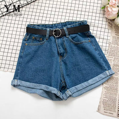 Chic High-Waisted Denim Shorts for Summer Vibes! Perfect for Every Casual Look! 🌞👖 #Fashion #SummerStyle.
