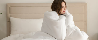 Good Nite Winter 460 GSM Extra Thick Quilt  - et Warm Winter  - et Soft and Cozy Blanket White.