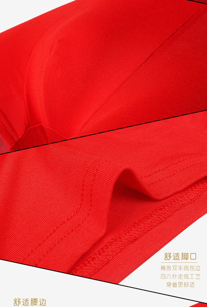 7 Stück große Unterwäsche Herren Boxershorts Unterwäsche Junge Schlüpfer Homme Unterhose rote Höschen Shorts L XL XXL 3XL 4XL 5XL 6XL