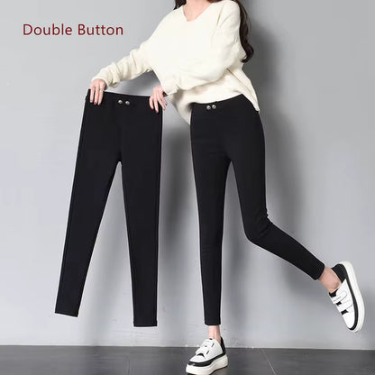 New Arrivals Fashion High Stretchy Women Pencil Jeans Skinny Pants High Wasit Female Slim Lady Pants plus Size.