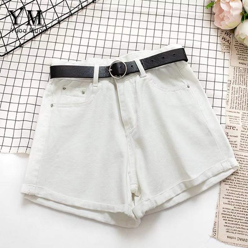 Chic High-Waisted Denim Shorts for Summer Vibes! Perfect for Every Casual Look! 🌞👖 #Fashion #SummerStyle.