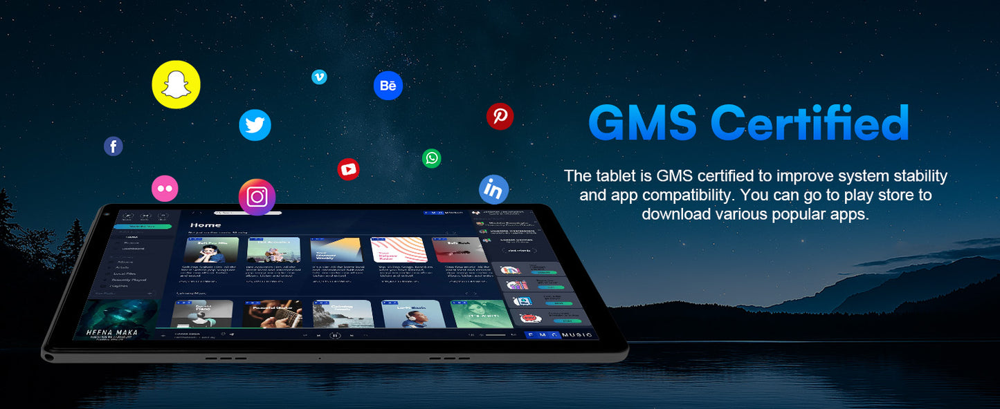 URAO C109L 10 Inch Tablets Android 15 A523 Octa Core Tablet 24GB+128GB 1 TB Expansion WiFi 6 5MP+8MP Camera Keyboard Mouse Set.