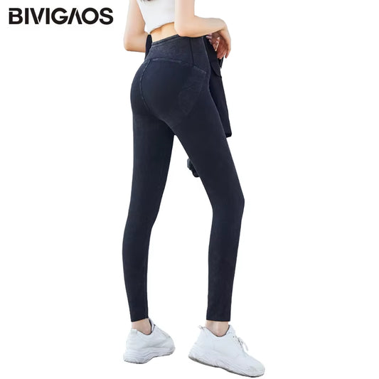Women Elastic Push up Jeans High Waist Shaping Pencil Pants Slim Skinny Jeans Jeggings Sexy Leggings for Fitness.