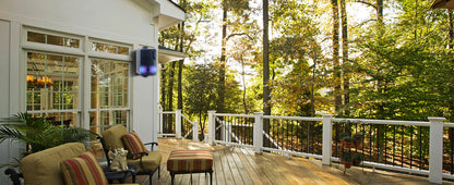 Herdio 3.5" Outdoor Bluetooth Speakers Waterproof 200W 3 Way Upgrade Premium Wall Mount Speakers Durable Mountable Loud Sound.