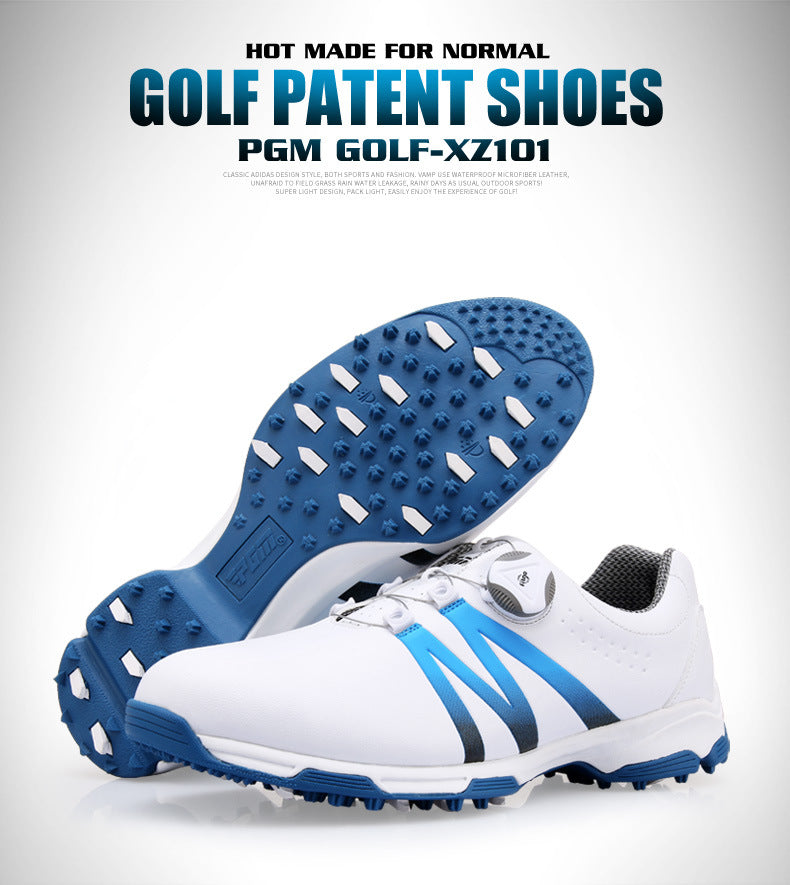 PGM Golf Sports Men's Shoes Waterproof Fashion Casual Sneakers Quick Lacing Breathable Non-Slip XZ101 Wholesale.