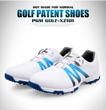 PGM Golf Sports Men's Shoes Waterproof Fashion Casual Sneakers Quick Lacing Breathable Non-Slip XZ101 Wholesale.
