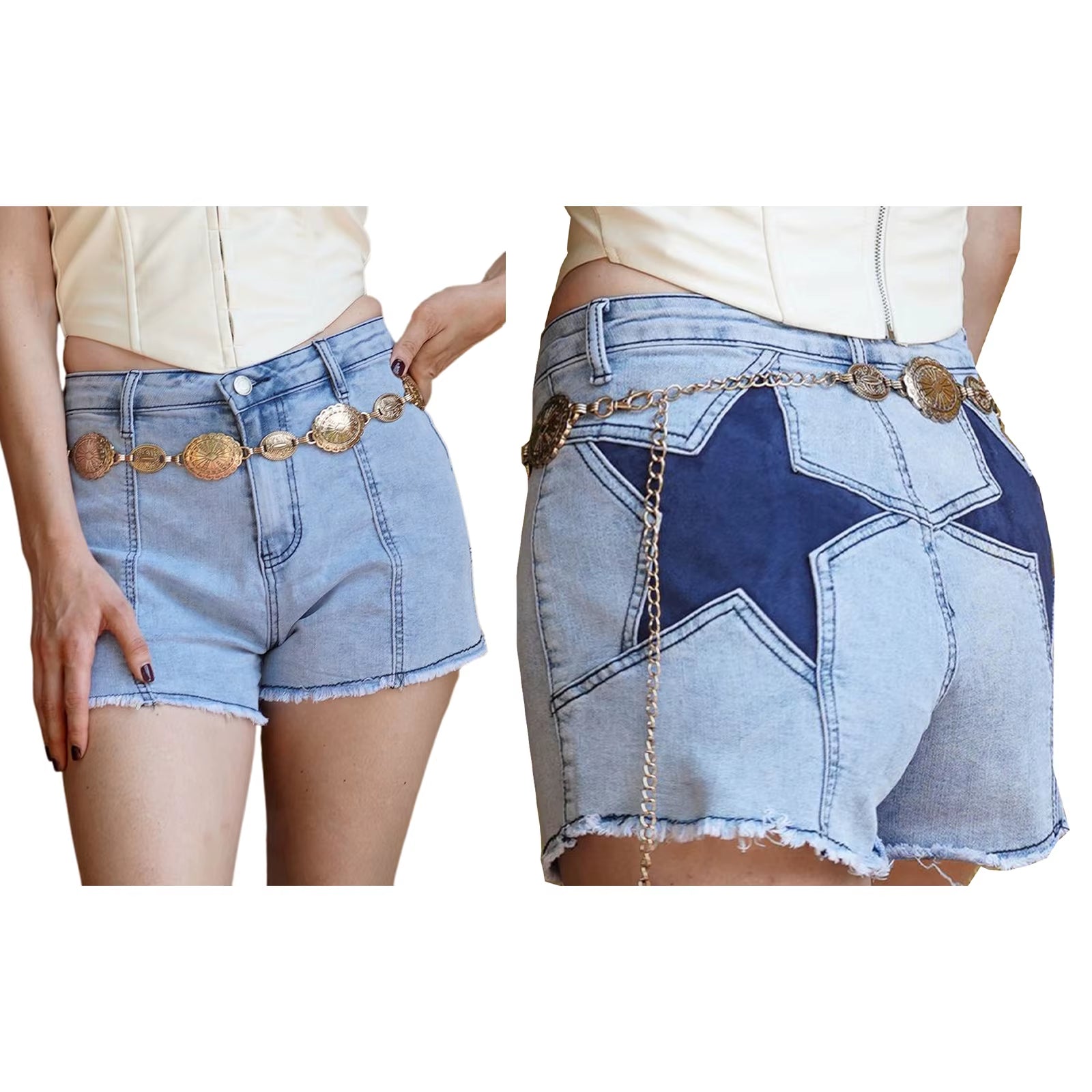 Women'S Y2K Vintage Jeans Aesthetic Star Pattern Print Loose Straight Leg Denim Long Pants Casual Low Waist Trousers.