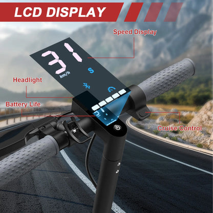 JUICEASE E1 Pro Electric Scooter 350W Motor 500W Peak Power Folding Electric Kick Scooter 36V7.8AH 5.2 Chips 25KM Range EScooter.