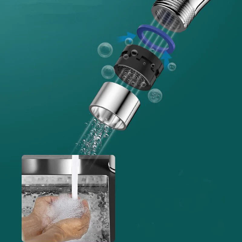 Household Splash-proof Boosting Hot And Cold Faucet Hot And Cold Kitchen Faucet Vegetable Wash Basin Dishwashing Pool Sink