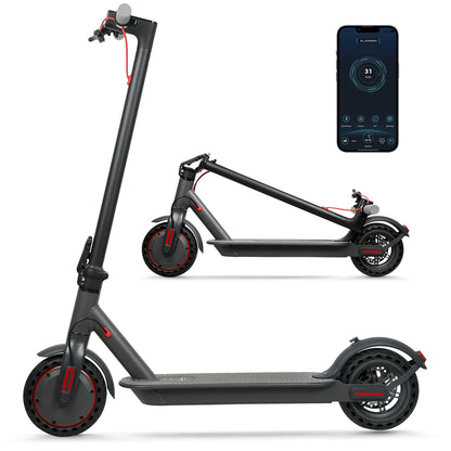 AOVOPRO ES80 500W Electric Scooter for Adults 35KM Long Range 31KM/H Fast Speed Folding Electric Scooter 8.5 Inch Smart Escooter