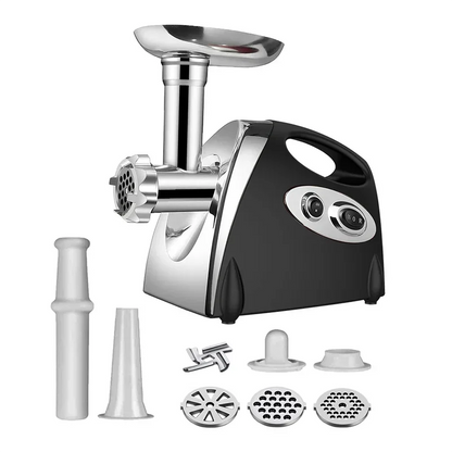 1000W Electric Meat Grinder Heavy hard Meat Mincer Sausage Stuffer Machine 220V Stainless Steel Food grain Stand mix.