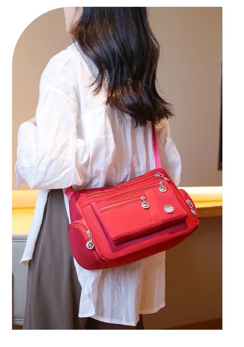 Women Nylon Waterproof Bag Messenger Bags For Lady Crossbody Large Capacity Travel Shoulder Bag Casual Handbags High Quality.
