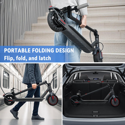 JUICEASE TX01 Electric Scooter for Adults 7.8Ah 350W Powerful Motor up to 31KM/H Speed Electric Scooter with APP 8.5 Inch Tire.