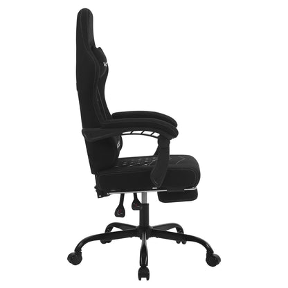 WOLTU Computer-Gamer-Stuhl, ergonomischer drehbarer PC-Gaming-Stuhl mit Taschenfederkissen, Massagefunktion für Büro und Zuhause