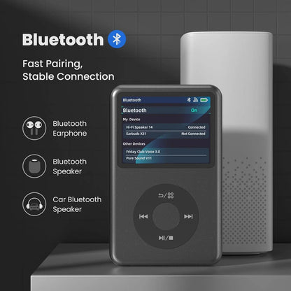 128GB ipod classic reproductor mp3 music player Bluetooth speakers, support fm radio, video, hifi ipod touch walkman.