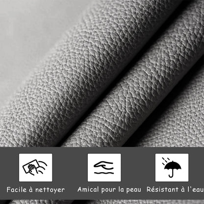 Rosahqnda Hydraulischer Doppelbettrahmen 140*190cm mit LED, Verstellbares Kopfteil, Stauraumbett 140*200cm, Polsterbett, PU