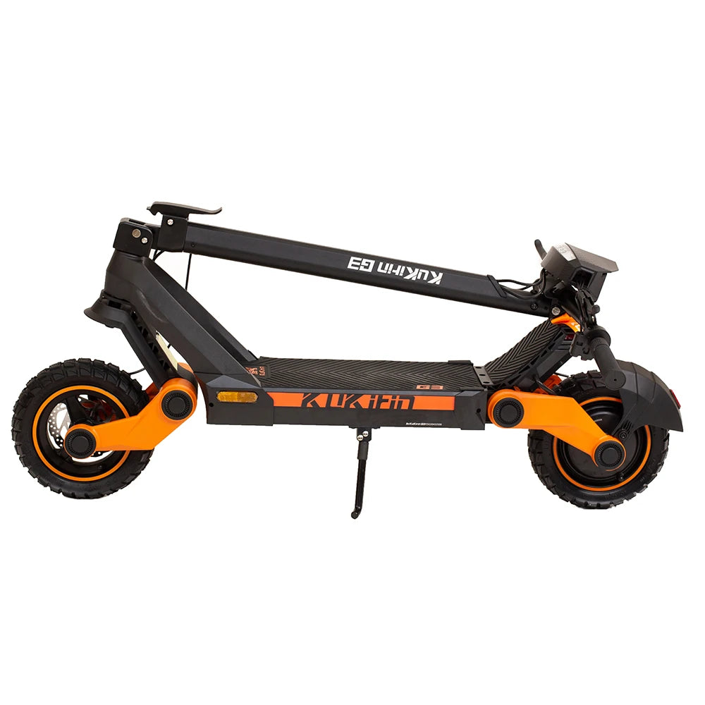 KuKirin G3 Electric Scooter 10" Off-road 1200W Motor 52V 18Ah Lithium battery Max Speed 50km/h, Shock arm Suspension 63km Range.