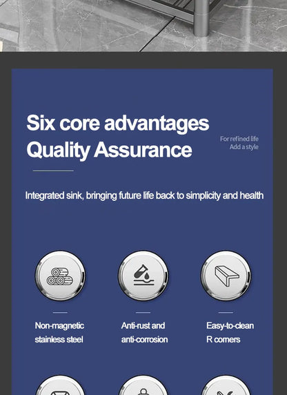 304 stainless steel sink, single-sink sink, household vegetable-washing sink, under-sink sink, large single sink, kitchen water