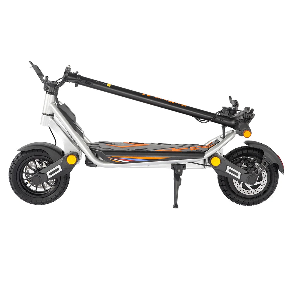 Kukirin A1 Folding Electric Scooter, 800W 48V 13Ah Battery, 10" Vacuum Tire, 45km/h Max Speed 45km Range Front & Rear Disc Brake.