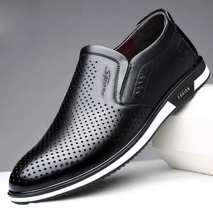 New Leisure Shoes Men's Fashion Leather Shoes Wholesale.