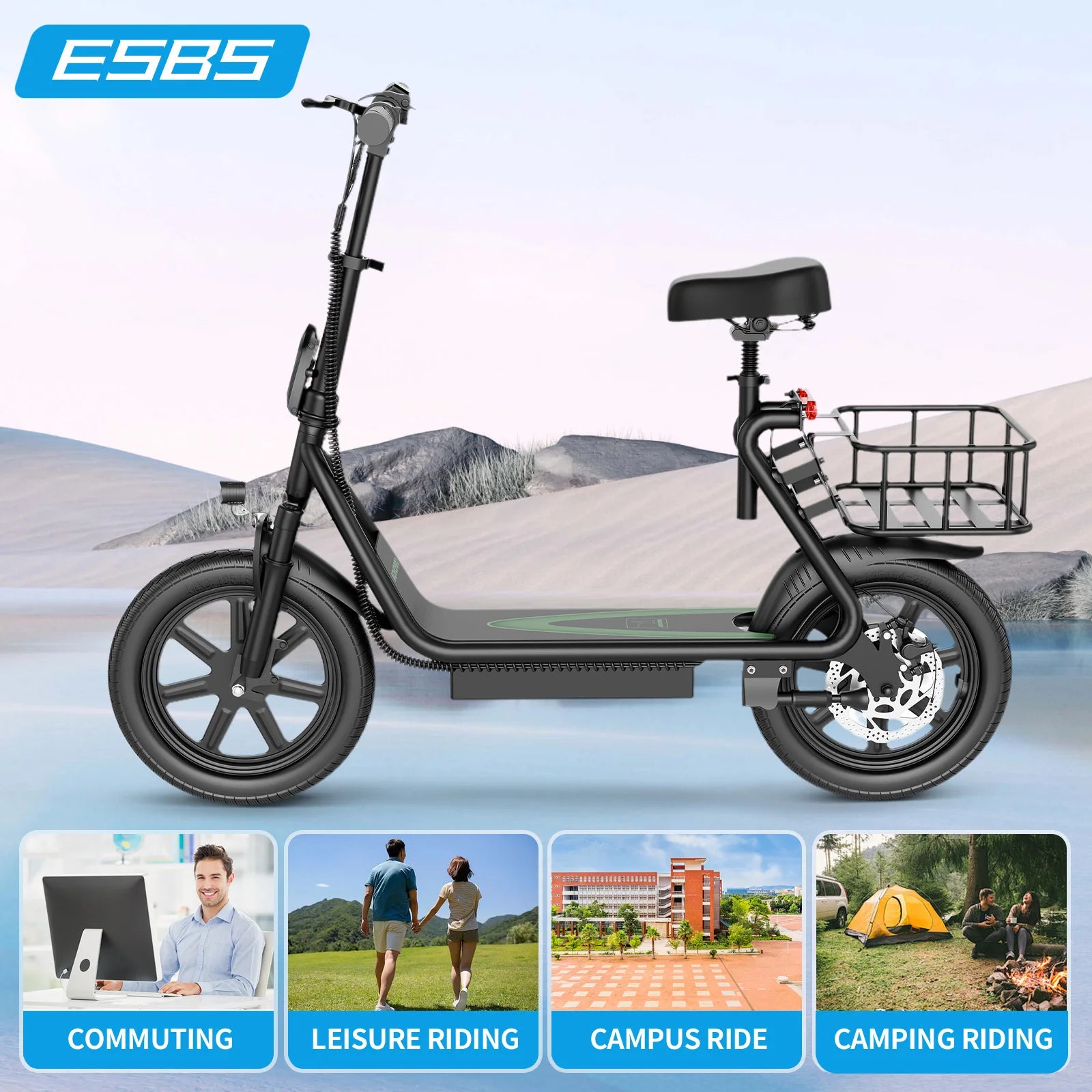 JUICEASE 500W Electric Scooter 10.4/22.5AH Battery Phone Holder Powerful Escooter 45-100KM Max Range Smart Electric Kick Scooter.