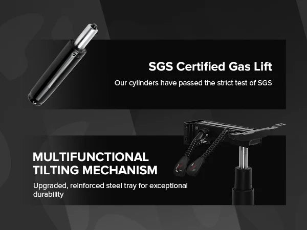 GTPLAYER Gaming Stuhl, Gamer Stuhl, Ergonomischer Bürostuhl mit Fußstütze Verstellbare Lenden und Kopfkissen, Gaming Chair