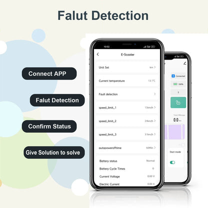 AOVOPRO ES80 500W Electric Scooter for Adults 35KM Long Range 31KM/H Fast Speed Folding Electric Scooter 8.5 Inch Smart Escooter.