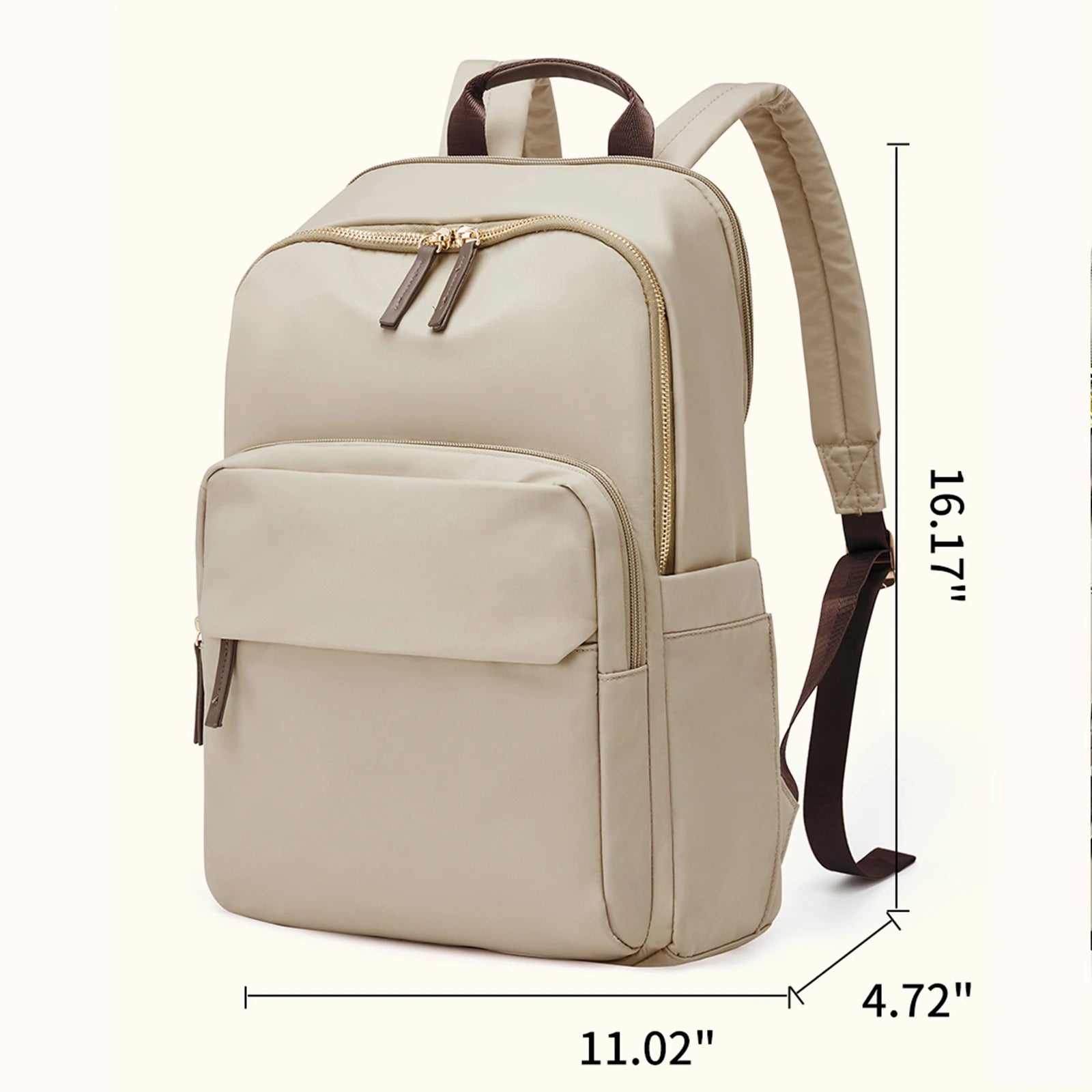 New Simple Large Capacity Backpack Women Travel Business Teacher Backpack Laptop Shoulder Bag Girl School Student Backpack Purse.
