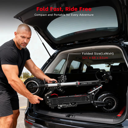 HALO KNIGHT T107Pro 6000W Adult Electric Scooters 95km/h Professional Powerful E Scooter 60V 38.4Ah Dual Motor Fast E-scooter.